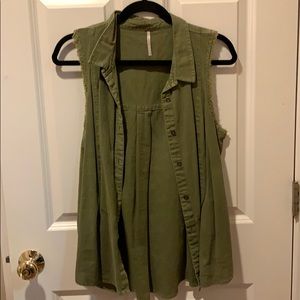 Button down cut off too